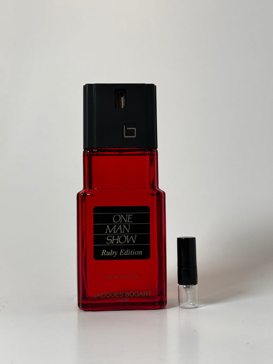 Jacques Bogart One Man Show Ruby Edition 1ML Sample