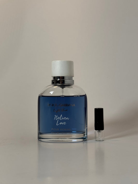 Dolce&Gabbana Light Blue Italian Love Pour Homme 1ML Sample