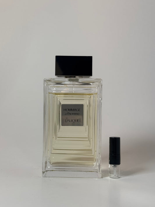 Lalique Hommage à l'Homme 1ML Sample