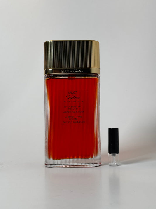 Cartier Must de Cartier 1ML Sample