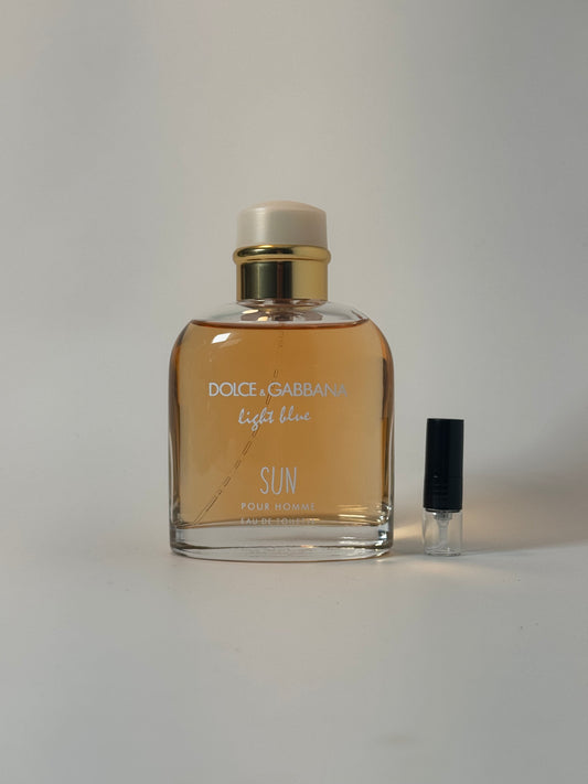 Dolce&Gabbana Light Blue Sun Pour Homme 1ML Sample