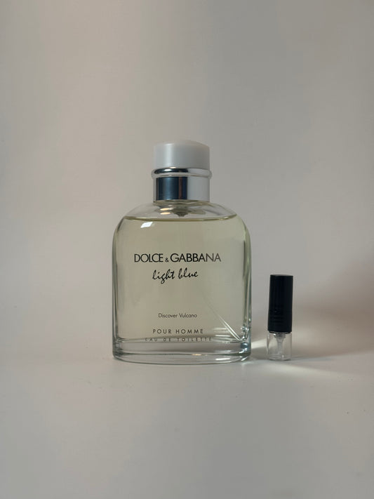 Dolce&Gabbana Light Blue Discover Vulcano Pour Homme 1ML Sample
